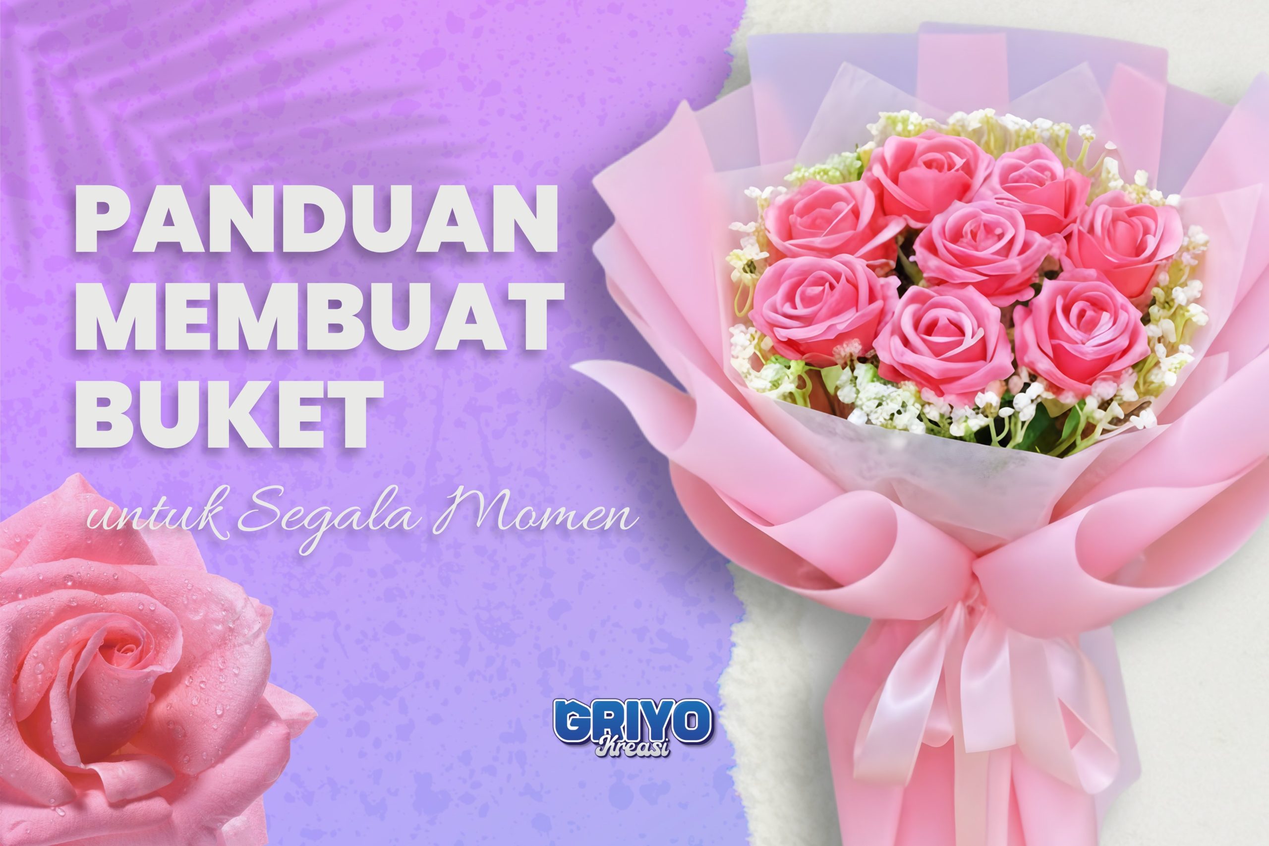 cara membuat buket dengan mudah