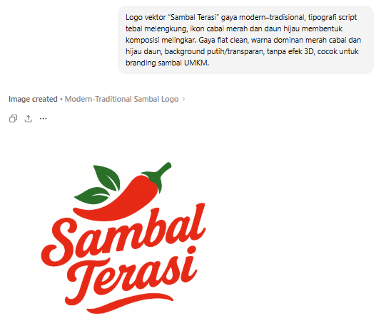 cara mebuat logo denga ai desain
